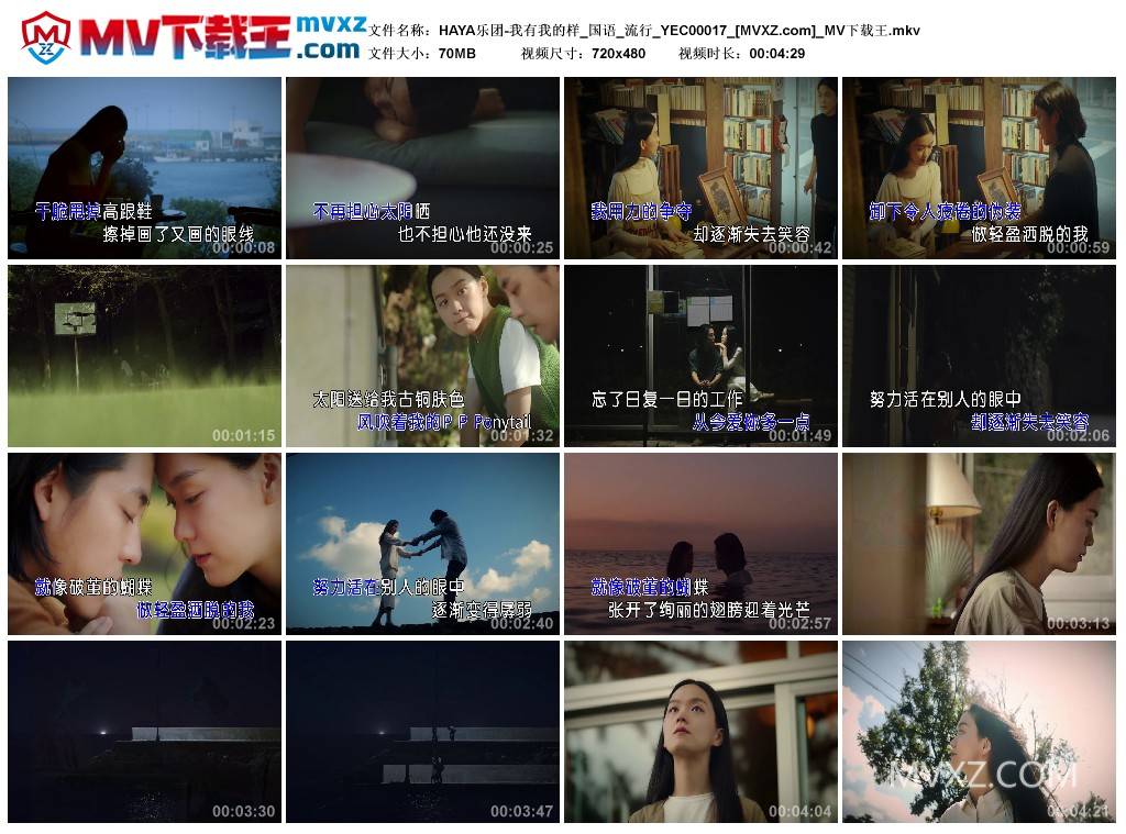 HAYA乐团-我有我的样_国语_流行_YEC00017